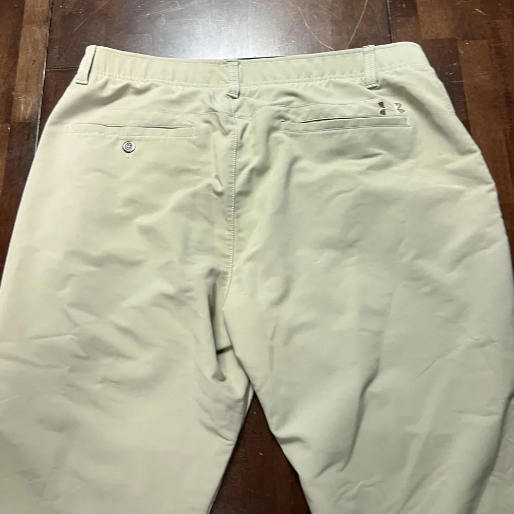Adidas Golf Pants‎ 38(fits 36)x30 Khaki Ultimate 365 Golf Performance Chinos